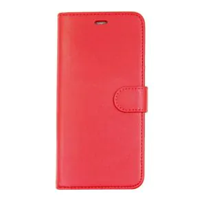 iPhone XS Max Plånboksfodral med Stativ - Röd
