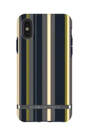 Richmond & Finch Skal Navy Stripes - iPhone XS MAX