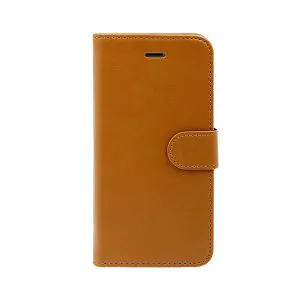 iPhone 6/6S Plånboksfodral Läder med Stativ - Brun