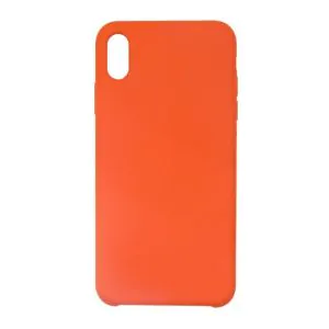 Mobilskal Silikon iPhone XS Max - Orange
