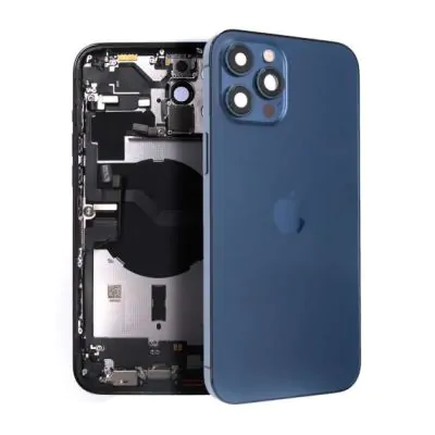 iPhone 13 Pro Baksida med Komplett Ram - Blå