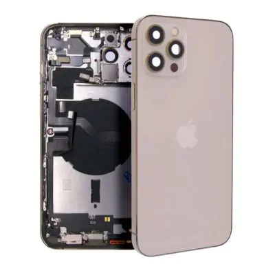 iPhone 13 Pro Baksida med Komplett Ram - Guld