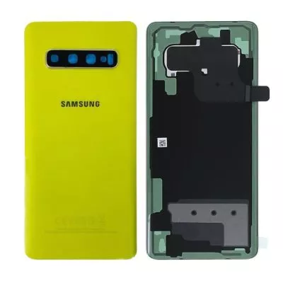 Samsung Galaxy S10 Plus Baksida - Gul