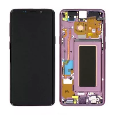 Samsung Galaxy S9 (SM-G960F) Skärm med LCD Display Original - Lila
