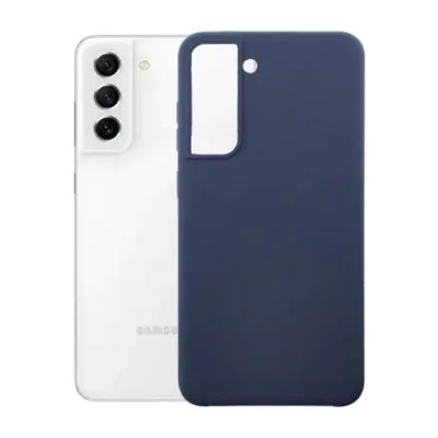 Samsung Galaxy S21 FE Silikonskal - Blå