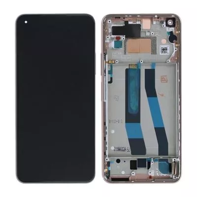 Xiaomi 11 Lite 5G NE / Mi 11 Lite 4G/5G (2021) Skärm med LCD Display Original - Rosa