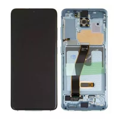 Samsung Galaxy S20 4G/5G (G980/G981) Skärm med LCD Display Original - Blå