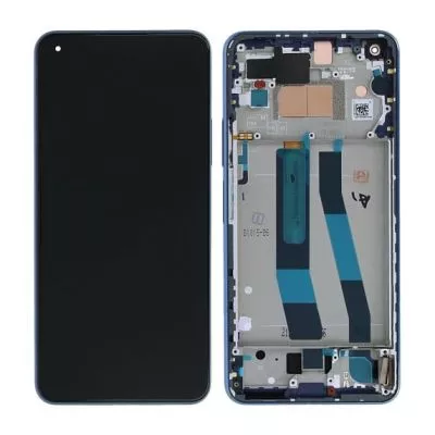 Xiaomi 11 Lite 5G NE /Mi 11 Lite 4G/5G (2021) Skärm med LCD Display Original - Blå