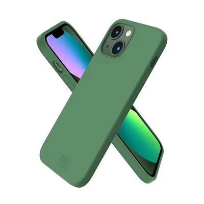 iPhone 14 Silikonskal Rvelon - Grön