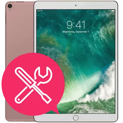 iPad Pro 10,5 (2017) moderkort microlödning reparation