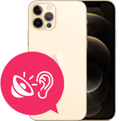 iPhone 12 Pro Max samtalshögtalare byte