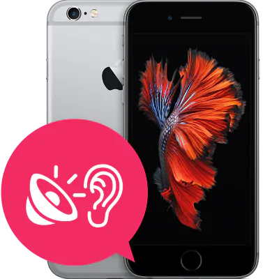 iPhone 6s Plus samtalshögtalare byte