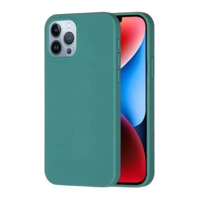 iPhone 15 Pro Silikonskal - Grön