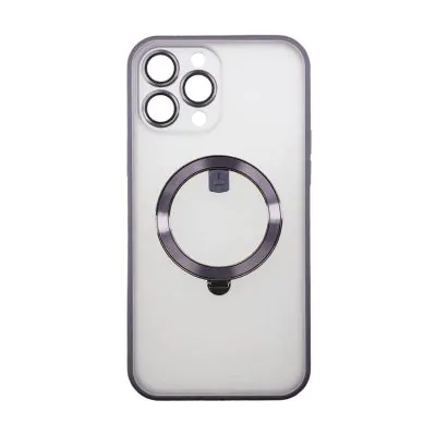 iPhone 13 Pro Max Skal med MagSafe Stativ Rvelon - Lila