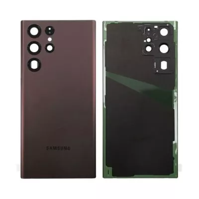Samsung Galaxy S22 Ultra Baksida - Vinröd