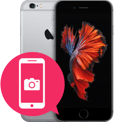 iPhone 6s Plus Byta Kamera (framsidan)