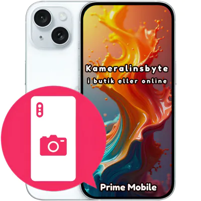 iPhone 15 Kameralinsbyte