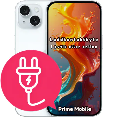 iPhone 15 Laddkontaktbyte
