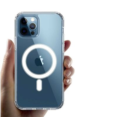 Stöttåligt MagSafe Skal iPhone 11 Pro - Transparent