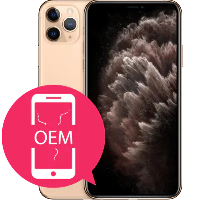 iPhone 11 Pro Max Skärmbyte OLED-Original kvalité