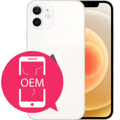 iPhone 12 Mini skärmbyte OLED-Original kvalité