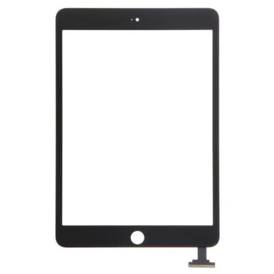iPad Mini 3 Glas/Touchskärm utan Hemknapp - Svart