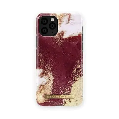 iDeal of Sweden Mobilskal iPhone XS/11 Pro - Golden Burgundy Marble