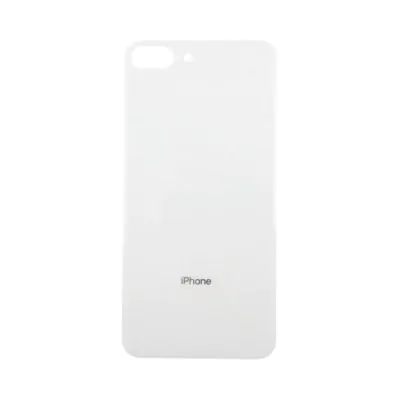 iPhone 8 Plus Back Cover OEM White -Big Camera Hole Size