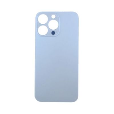 iPhone 13 Pro Baksida Glas med Självhäftande tejp - Blå