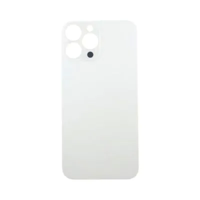 iPhone 13 Pro Max Back Cover OEM White-Big Camera Hole Size