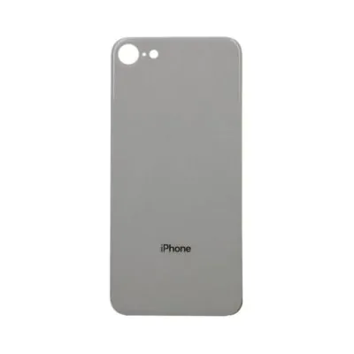 iPhone 8 Baksida Glas med Självhäftande tejp - Vit