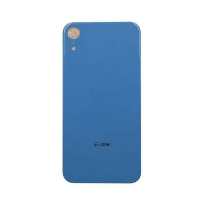 iPhone XR Baksida Glas Blå