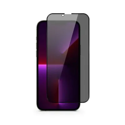 Skärmskydd Privacy iPhone 13/13 Pro/14 - 3D Härdat Glas (bulk)