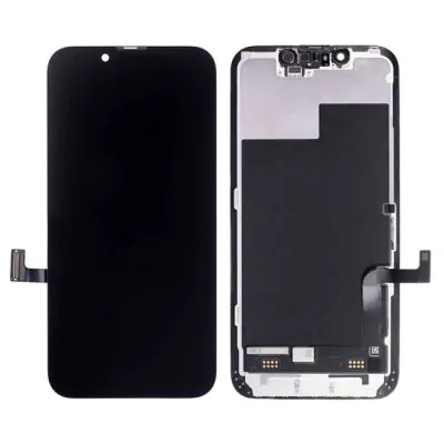 iPhone 13 Mini OLED Skärm - Svart (tagen från ny iPhone)