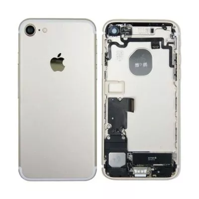 iPhone 7 Baksida med Komplett Ram - Guld