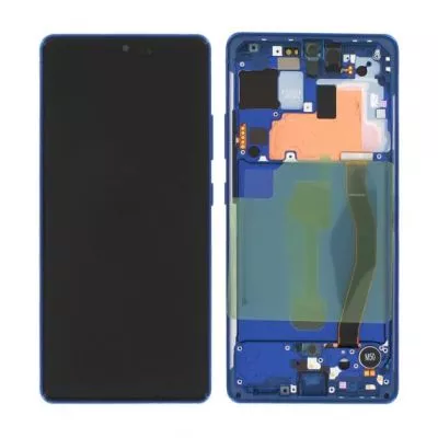 Samsung Galaxy S10 Lite (SM-G770F) Skärm med LCD Display Original - Blå