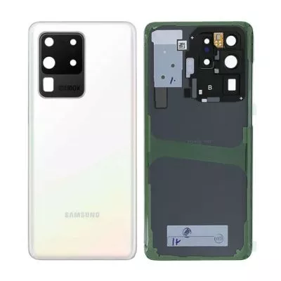 Samsung Galaxy S20 Ultra (SM-G988F) Baksida Original - Vit