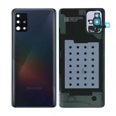 Samsung Galaxy A71 (SM-A715F) Baksida Original - Svart