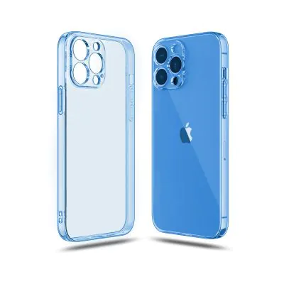 iPhone 14 Pro Mobilskal Ultratunt TPU - Blå