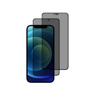 Skärmskydd Privacy iPhone 12/12 Pro - 3D Härdat Glas