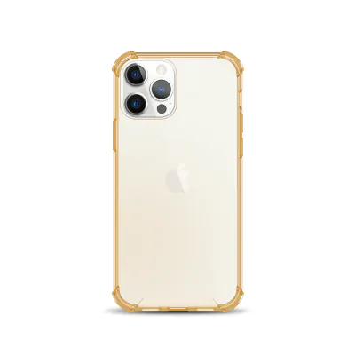 Stöttåligt Mobilskal iPhone 12 Pro Max - Guld
