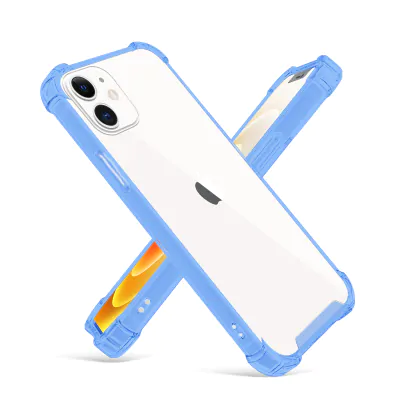 Stöttåligt Mobilskal iPhone 12 Mini - Blå