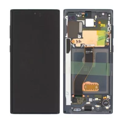 Samsung Galaxy Note 10 (SM-N970F) Skärm med LCD Skärm - Svart