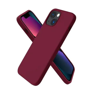 iPhone 14 Silikonskal Rvelon - Röd