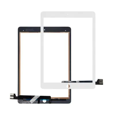 iPad Pro 9.7" Glas/Touchskärm med OCA-film - Vit