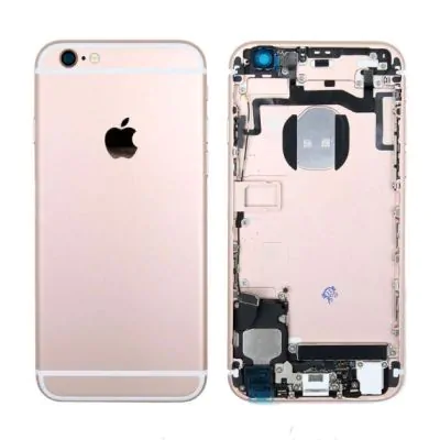 iPhone 6S Baksida/Komplett Ram - Roséguld