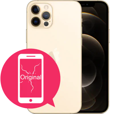iPhone 12 Pro skärmbyte Original kvalite