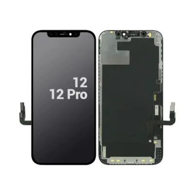 iPhone 12/12 Pro In-Cell JK Skärm/Display Svart