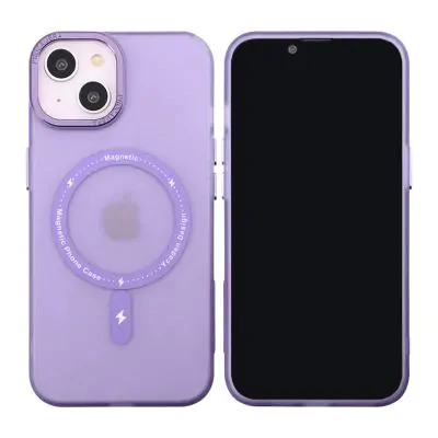 Symphony Frosted MagSafe Phone Case iPhone 14 Purple