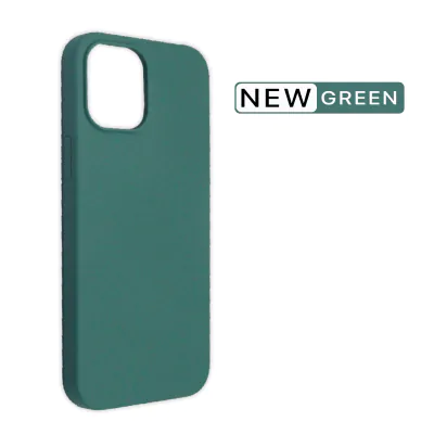 Mobilskal Silikon iPhone 12 Pro Max - Grön